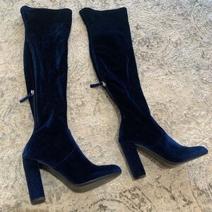Steve Madden Velvet Heel Boots